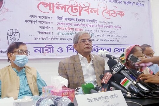 AL plotted communal attacks to stay in power: Fakhrul