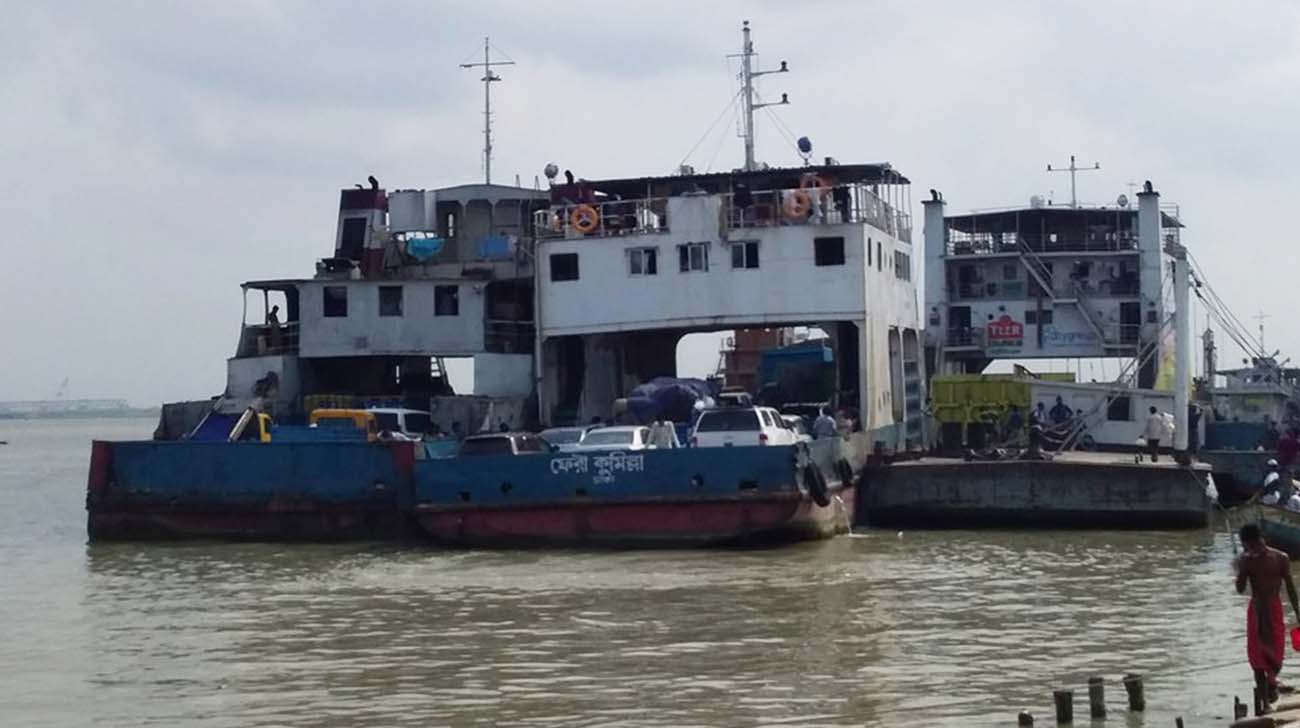 Ferry movement restored at Shimulia-Jajira route after 9 hours suspension