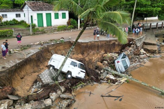 Brazil flooding, landslides kill at least 36