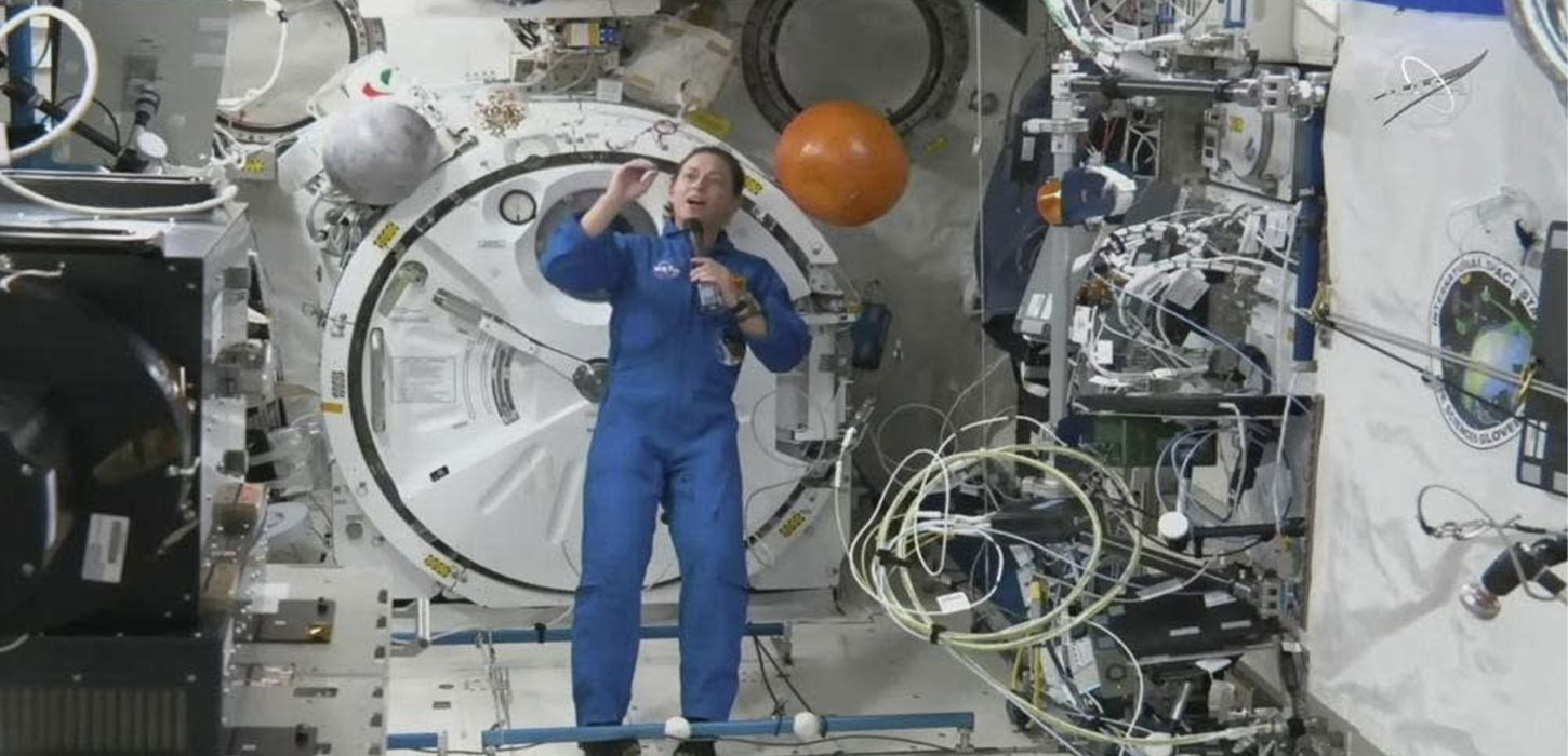 First Native American woman in space steps out on spacewalk