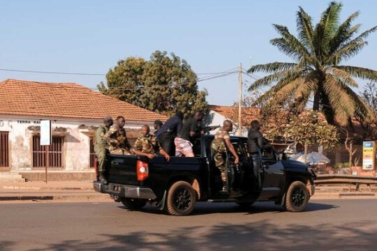 Six killed in failed coup in Guinea-Bissau