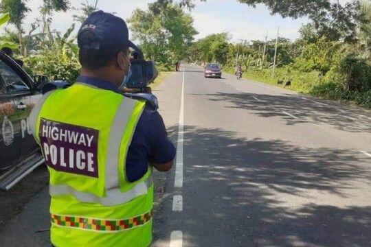 'Meant highway police won’t take bribe or extortion'