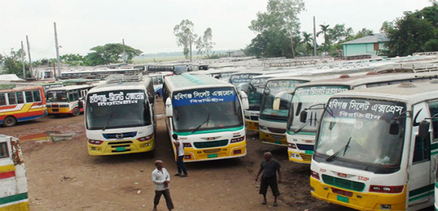 Sylhet transport workers go on strike