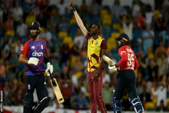 Holder takes four wickets in four balls to win series