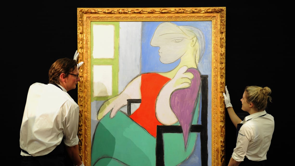 Picasso's portrait of a young lover to sell for $55 million
