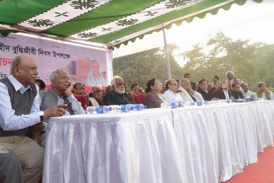 14-party ready to resist BNP-Jamaat's conspiracy: Amu