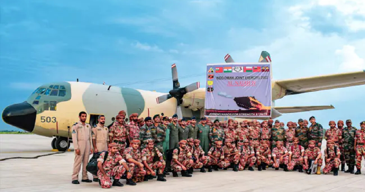 India-Oman joint military exercise from Monday