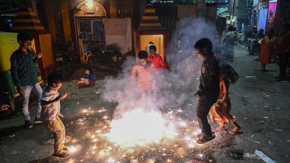 India air turns toxic after Diwali fireworks