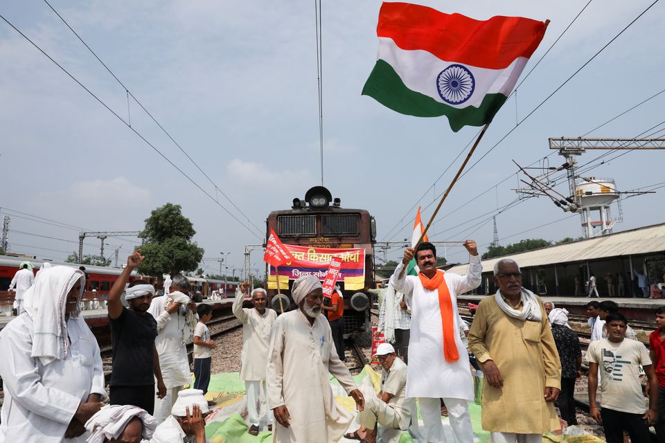 Indian farmers stage nationwide protests against reforms