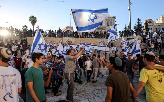 Jerusalem on edge ahead of contentious Israeli flag march