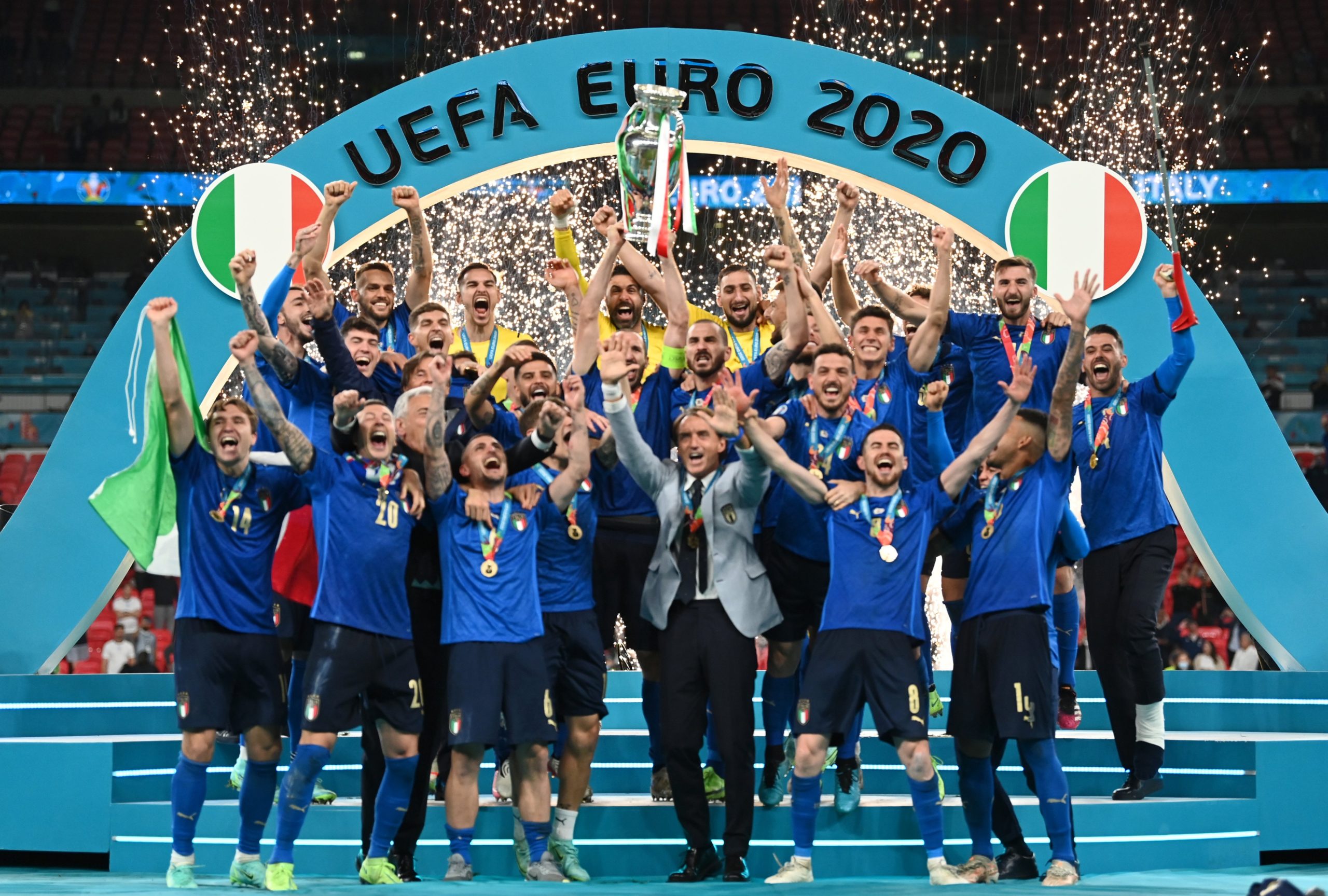 Italy crown European champions after shootout win over England