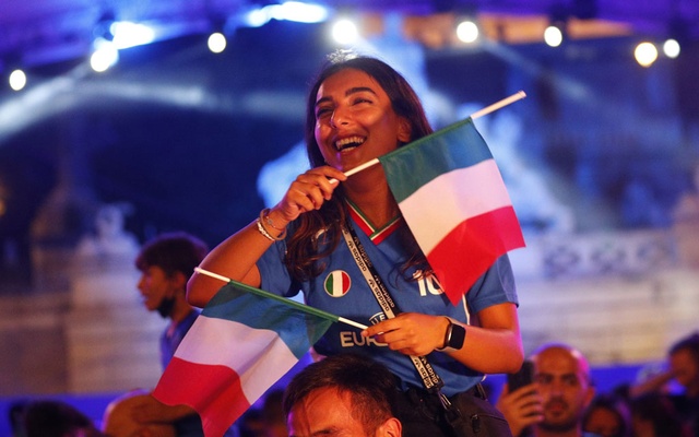 Italy holds its breath as its national football team prepares to face England