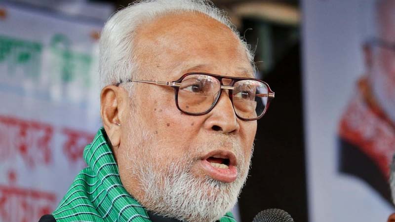 Kader Siddique prevents female UNO from giving guard of honor to departed freedom fighter