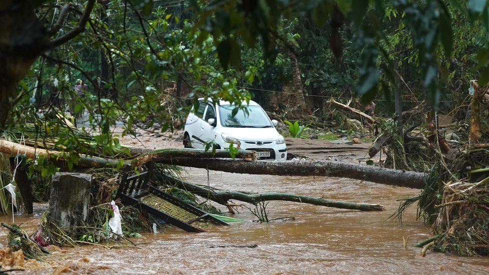 Kerala floods: At least 26 dead, dozens missing