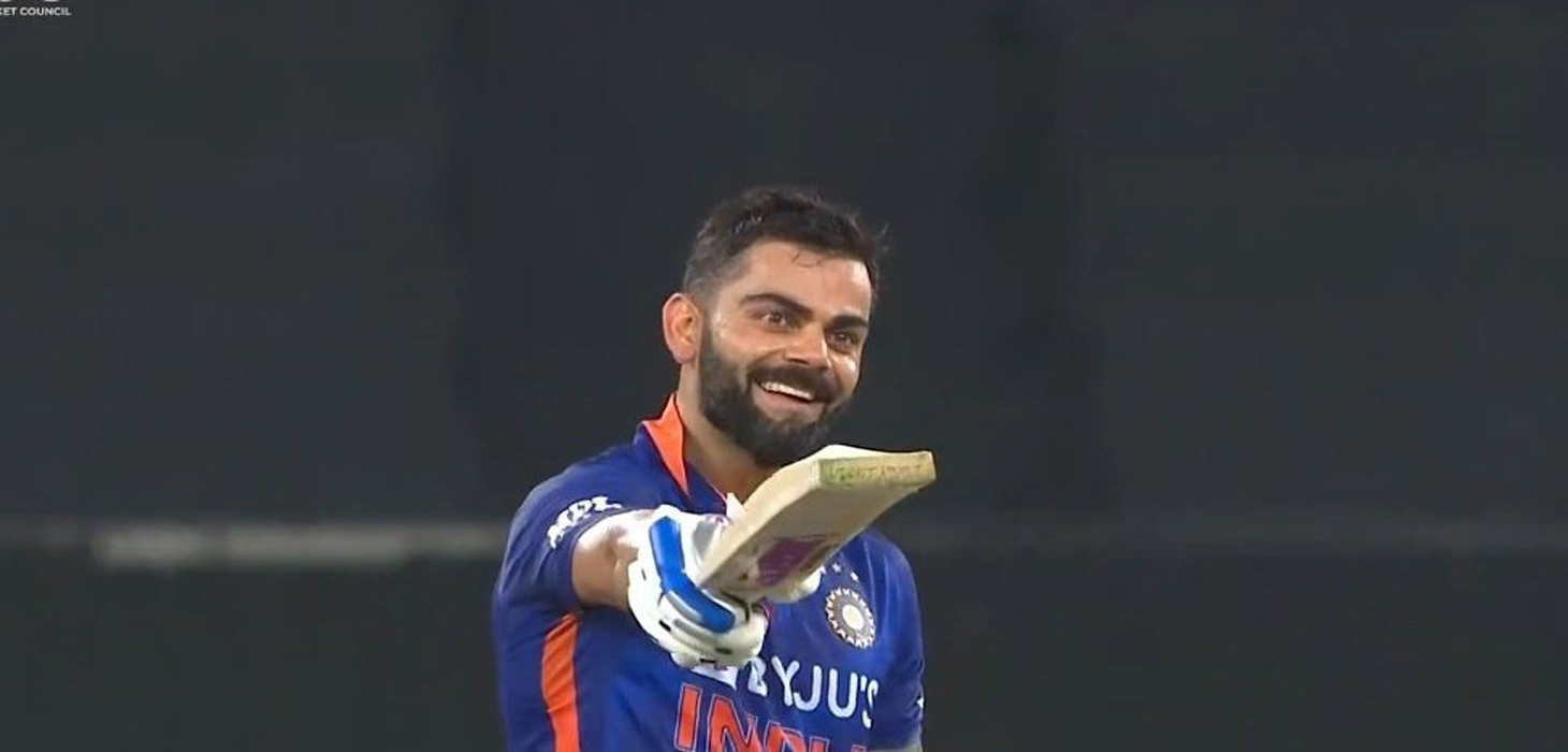 Virat Kohli hits ton finally