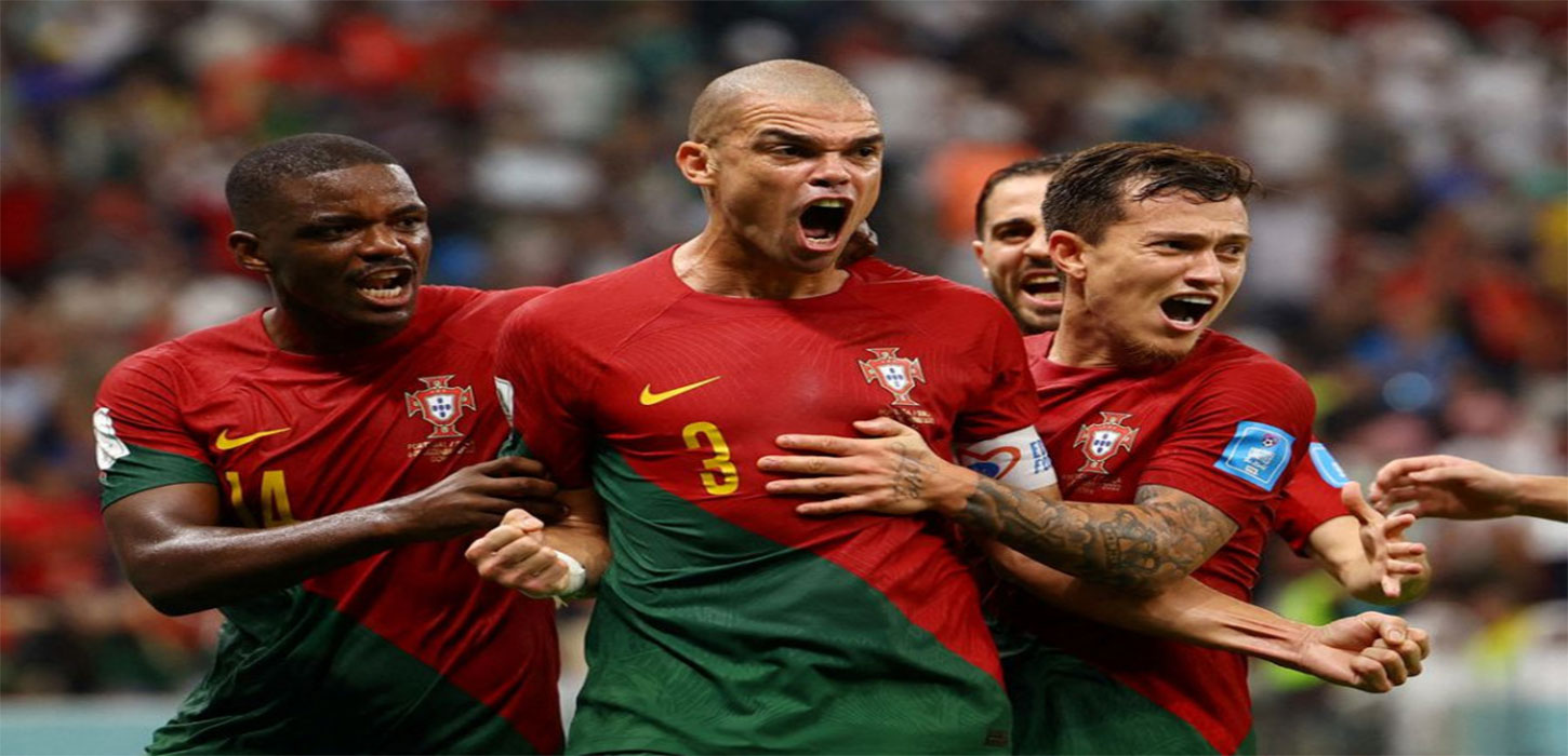 Portugal power into last eight with 6-1 demolition of Switzerland