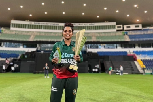 Bangladesh‍‍`s Joty nominated for ICC Player of the month