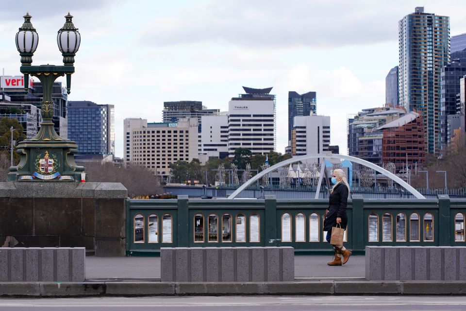 Locked-down Melbourne tightens security for anti-vaccine protests