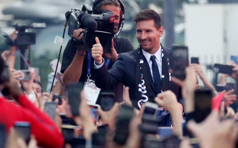 Messi says dream is to lead PSG to Champions League glory