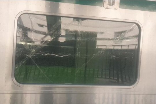 Replacing damaged Metro Rail window may cost Tk 10 lakh