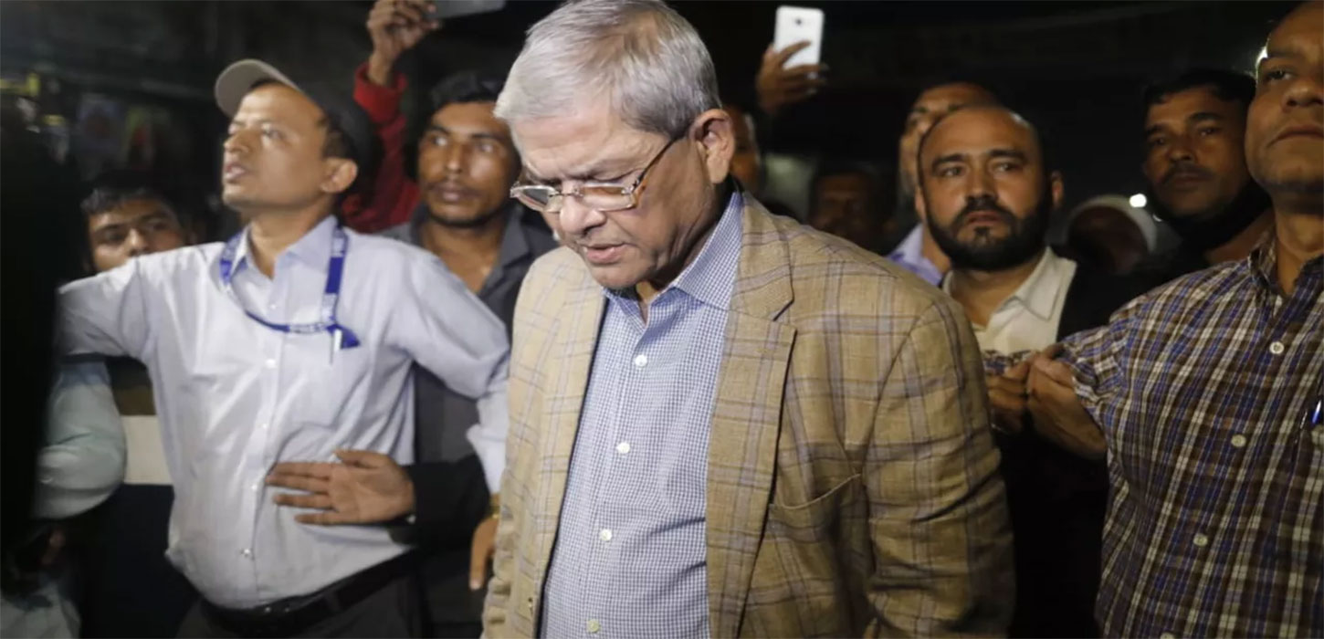 Fakhrul barred from going into BNP’s Nayapaltan office