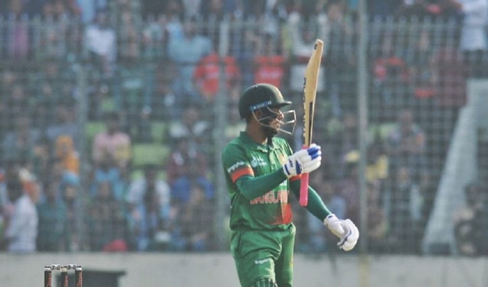 Miraz hits maiden ton as Bangladesh post 271/7 vs India in 2nd ODI