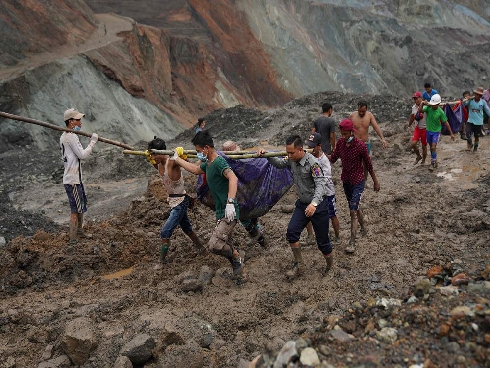 At least 70 missing in Myanmar jade mine landslide