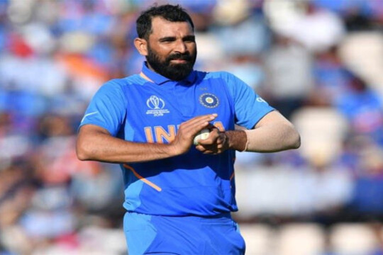 Shami out of Bangladesh ODIs due to shoulder injury