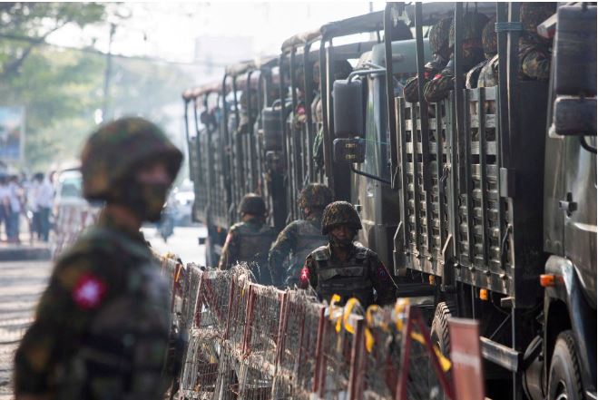 At least 22 people killed in suspected massacre at Myanmar monastery