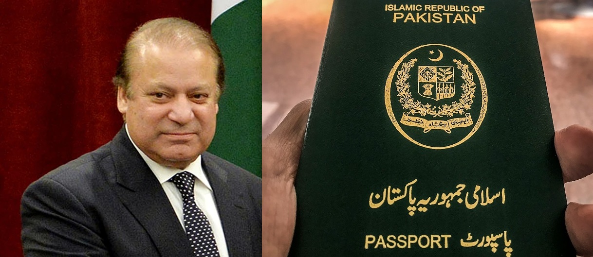 Nawaz Sharif gets passport, free to travel