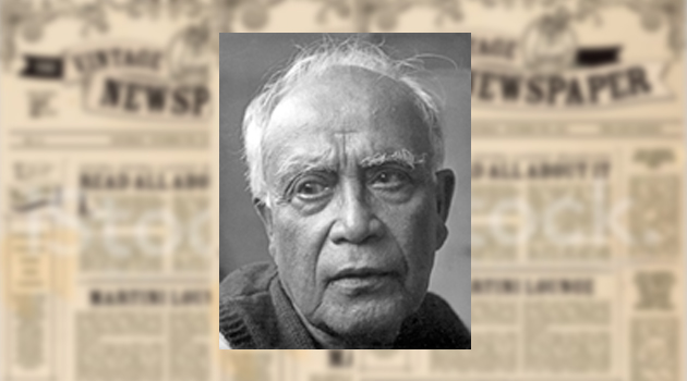 Icon of timeless journalism - Shamsuddin Abul Kamal