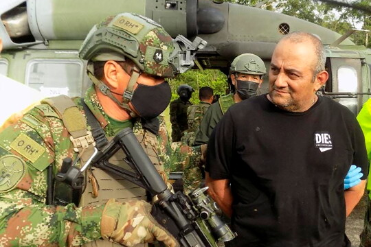 Colombia's most wanted drug lord Otoniel captured