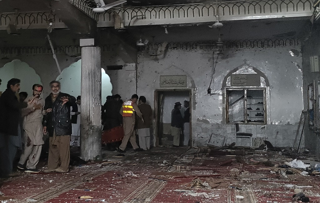 57 dead in Pakistan mosque blast