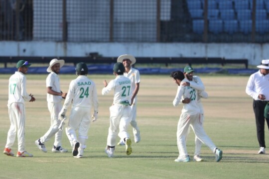 Youth Test: Pakistan U-19 Cricket team crush Bangladesh U-19 side by 10 wkts