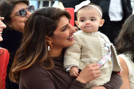 Priyanka Chopra reveals daughter Malti Marie’s face for the first time