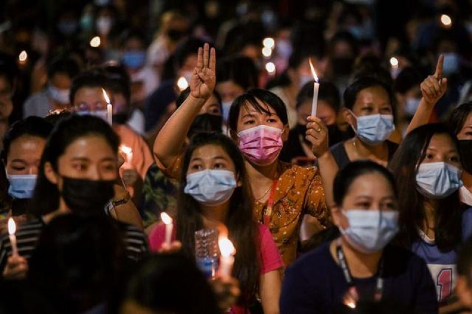 Funerals to take place for slain activists in Myanmar amid curfew