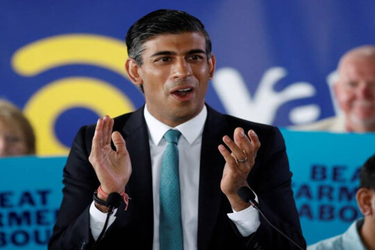 ‍‍`I am the underdog,‍‍` says British PM candidate Sunak