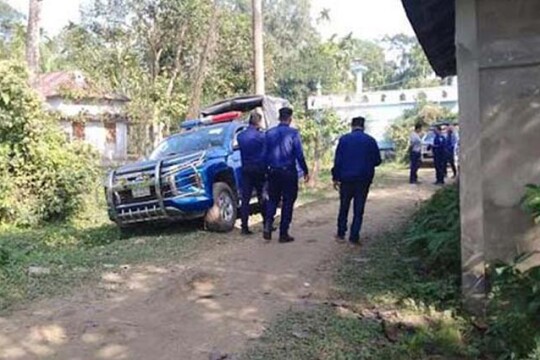 Police cordon off house in Sunamganj