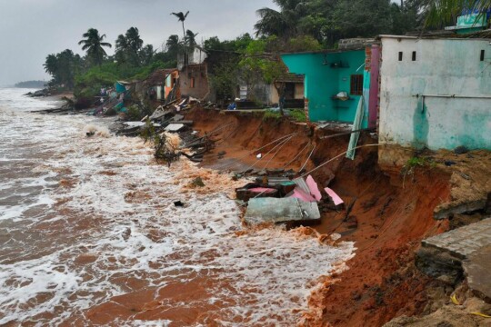 At least four killed as Cyclone Mandous hits southern Indian state