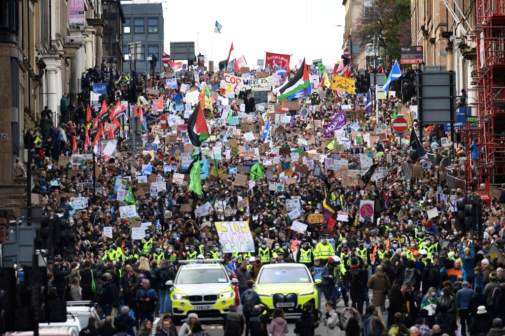 Glasgow braces for climate protests on global day of action