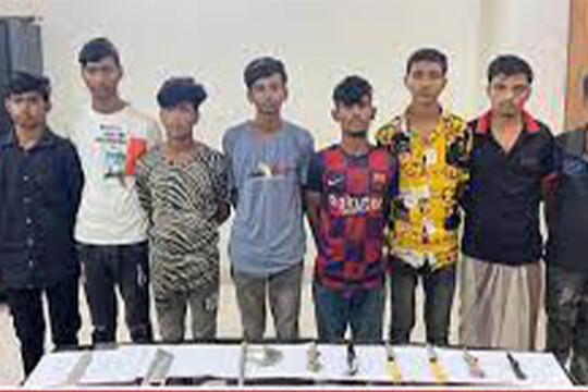 9 ‘robbers’ arrested in Gazipur