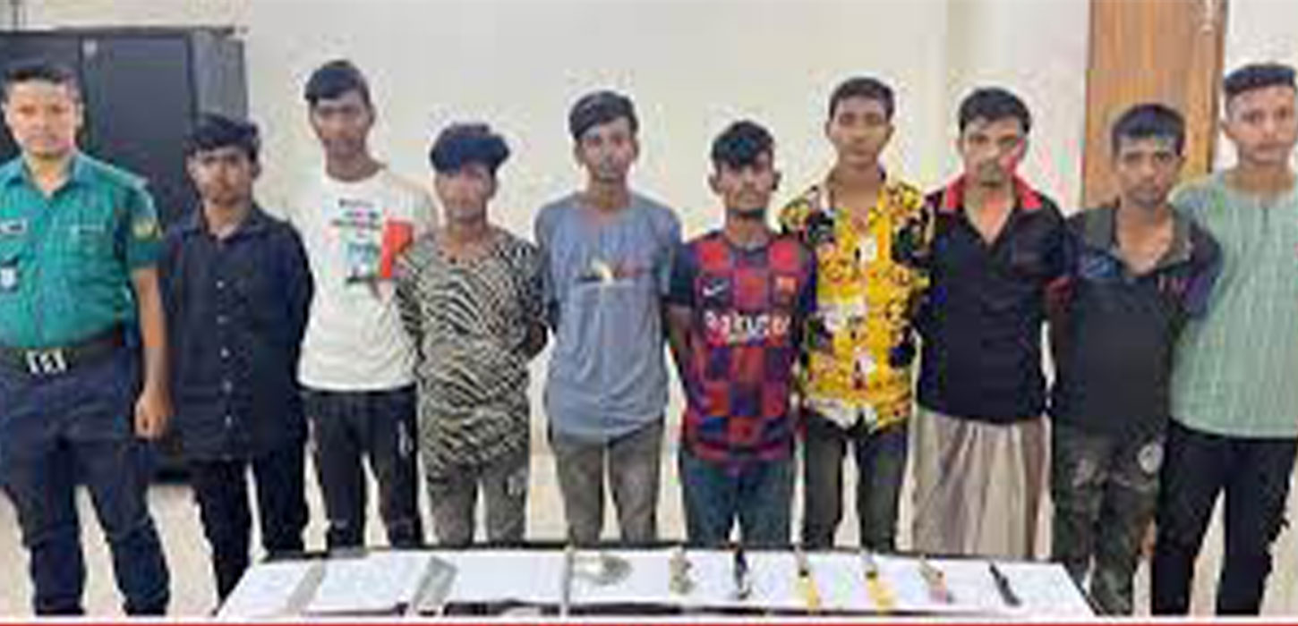 9 ‘robbers’ arrested in Gazipur