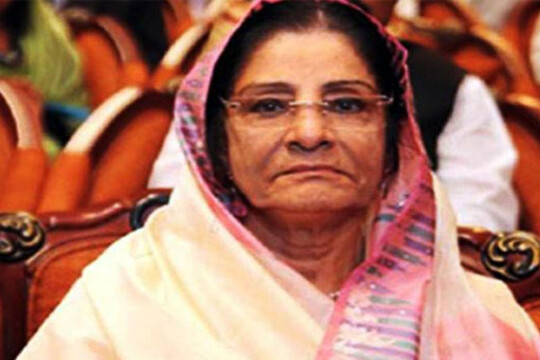 Raushan Ershad returns to Dhaka