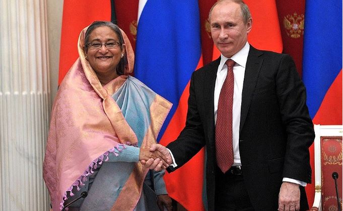 Russia-Bangladesh ties go in line with promotion of regional security: Putin