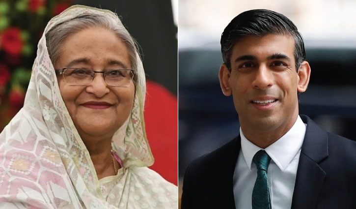 PM Hasina meets her UK counterpart in maiden talks