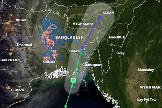 Cyclone Sitrang weakens into depression