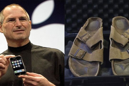 Steve Jobs's sandals sold for nearly $220,000