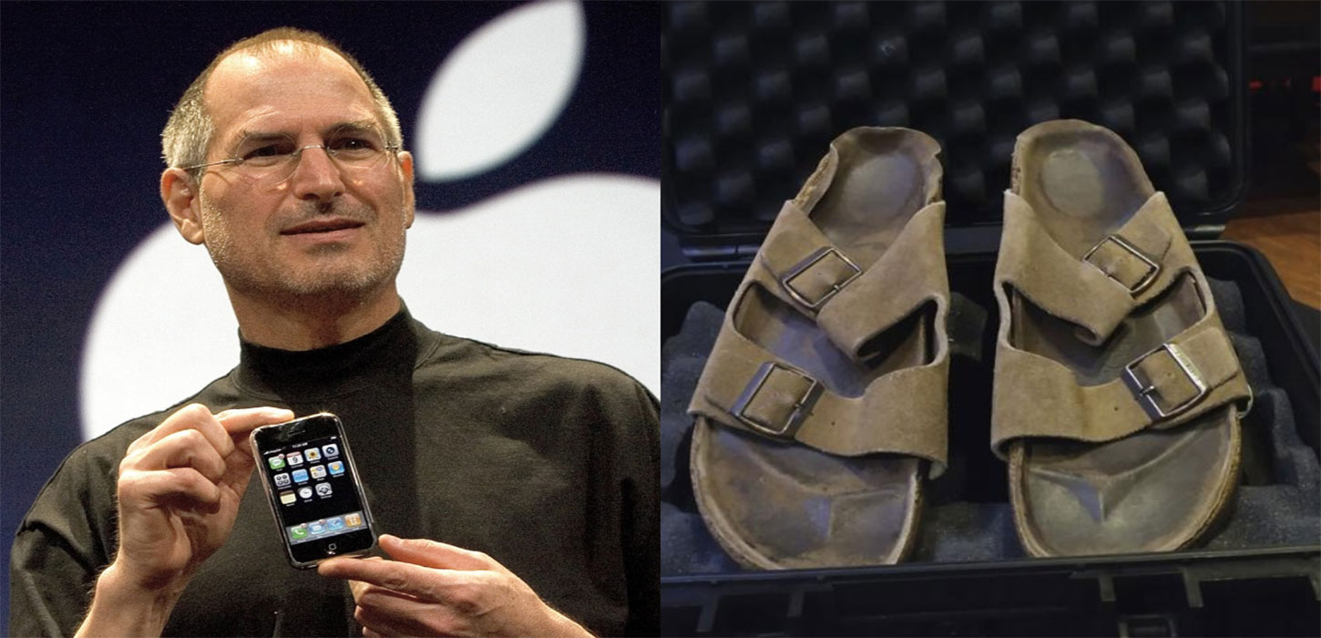 Steve Jobs's sandals sold for nearly $220,000