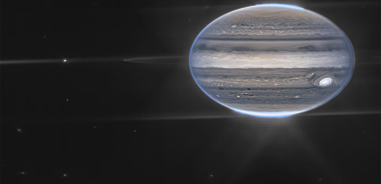 New space telescope shows Jupiter’s auroras, tiny moons