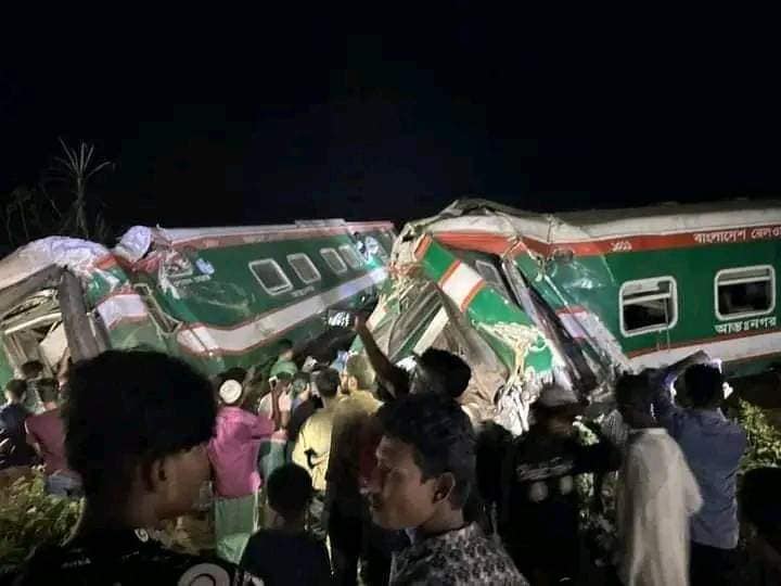 5 compartments of 'Sonar Bangla' train derailed in Comilla, 50 injured